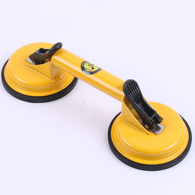 现货两爪真空玻璃吸盘铝合金两爪吸盘瓷砖吸盘维修装饰玻璃吸盘