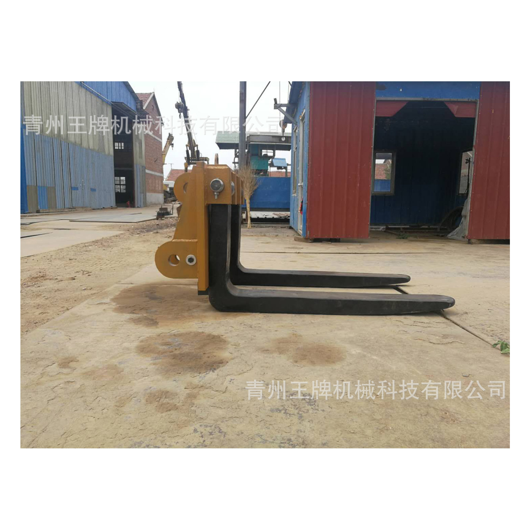 厂家直销2-10t加宽叉车货叉架 改型装载机属具 工程机械附具