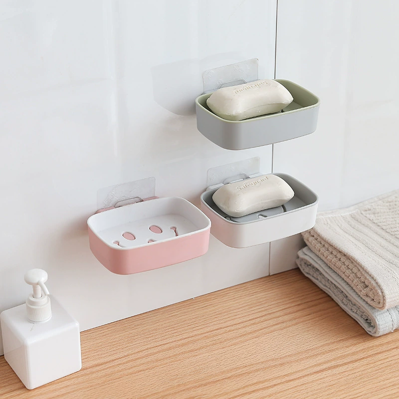 Double-layer drying rack, modern soap holder, laundry soap, simple and elegant design