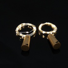 热销瓶塞LED灯 LED酒瓶塞 电池盒 LED发光酒瓶塞 瓶塞灯串发光