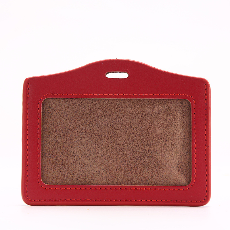 Jinbeisi insignia de cuero titular de la tarjeta de identificación titular de la tarjeta cordón permiso de trabajo caso de cuero tarjeta de trabajo titular de la tarjeta de acceso del estudiante
