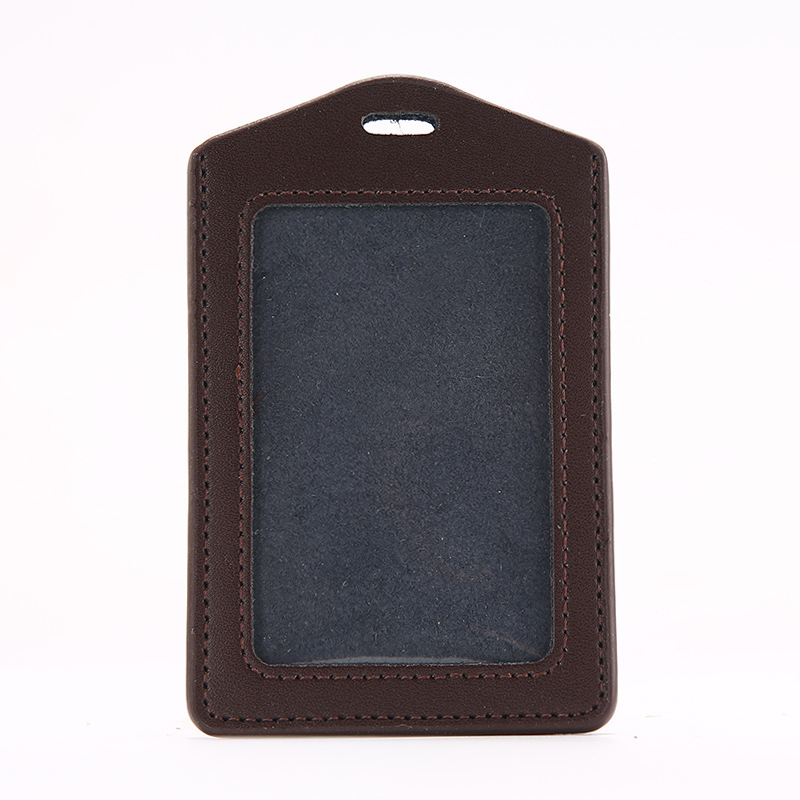 Jinbeisi insignia de cuero titular de la tarjeta de identificación titular de la tarjeta cordón permiso de trabajo caso de cuero tarjeta de trabajo titular de la tarjeta de acceso del estudiante