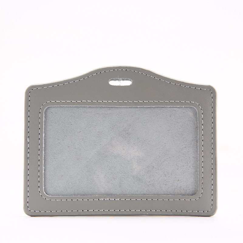 Jinbeisi insignia de cuero titular de la tarjeta de identificación titular de la tarjeta cordón permiso de trabajo caso de cuero tarjeta de trabajo titular de la tarjeta de acceso del estudiante