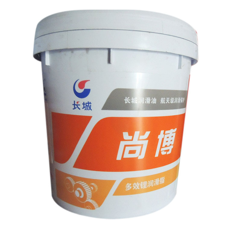 长城尚博通 用锂基润滑脂 3#号多效锂基润滑脂  黄油润滑油脂15kg