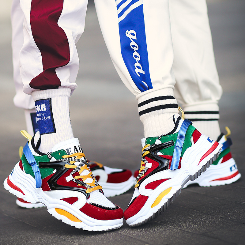 Cross-border Couple Torre Shoes 2022 Summer One Male and One Female Korean Student All-match Autumn Breathable Sports Men's Shoes