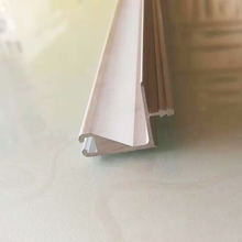 厂家供应 铝合金橱柜柜体免拉手 上柜中柜下柜亚光隐形拉手铝角码