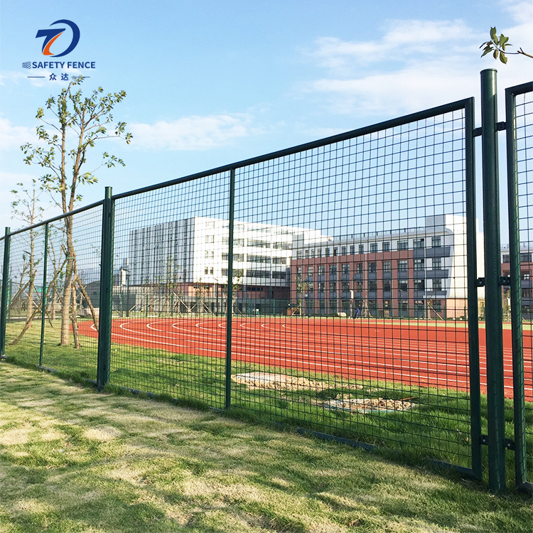宁波学校围墙护栏铁丝网 体育场防护网片 球场边框护栏网提供安装