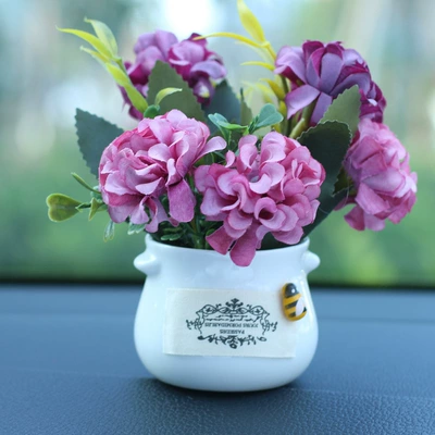 Car ornaments: Car ornaments simulation car - purple-fortune-ball