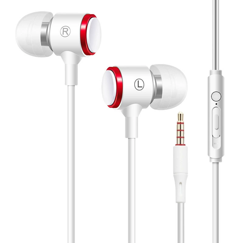Headphones, mobile phone, earplugs, wire control, Amazon
