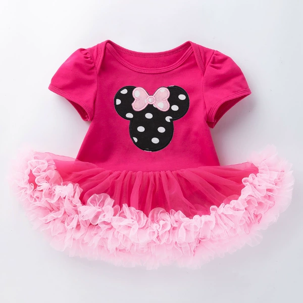 Pure rose red cartoon Mickey