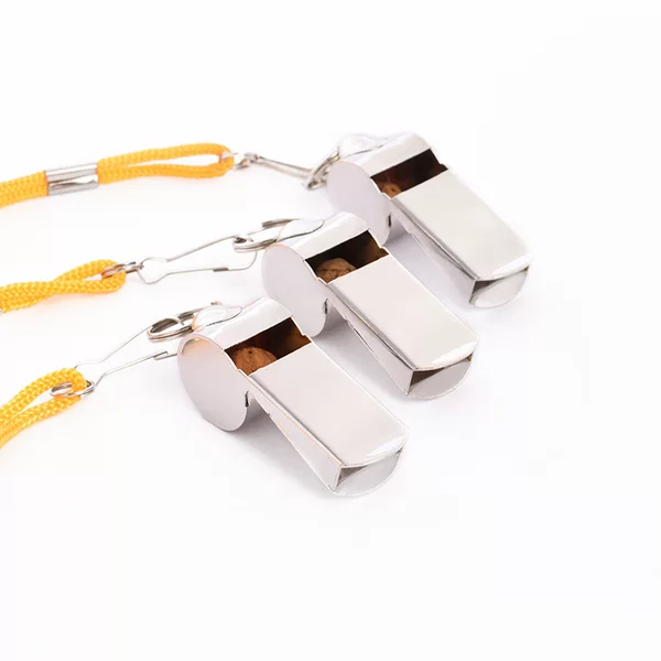 Tengma's New Creative Referee Whistle for Military Training, Iron-Made High-Frequency Sports Outdoor Coaching Whistle, Wholesale from Manufacturer