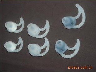 Aplicable a QC30 silicona QC20 IE2 IE3 tiburón ala deportes silicona gris negro IE IE3, etc.