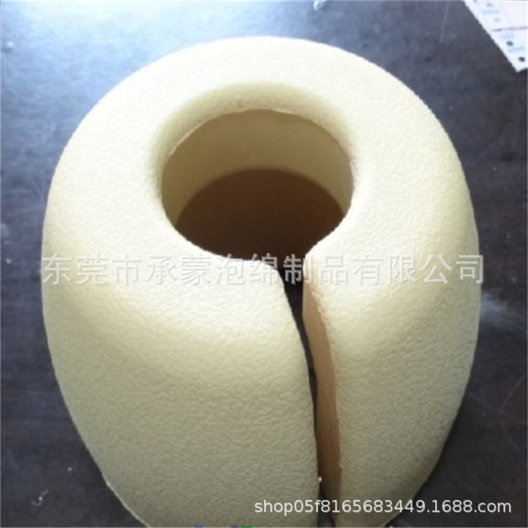 聚氨酯供应白色发泡PU自结皮配件 模具发泡成型圆柱医疗配件EVA