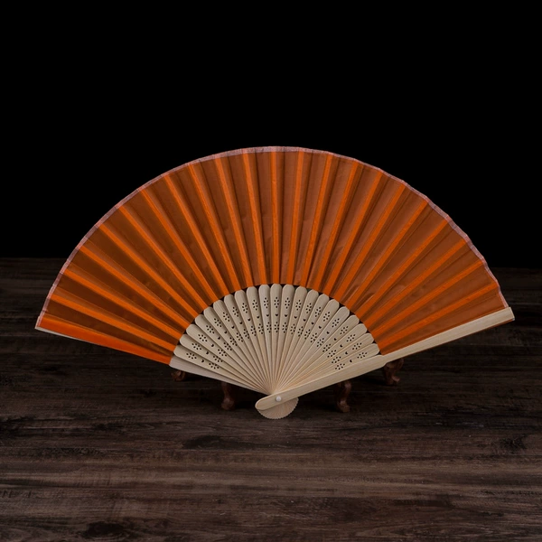 Cloth fan-orange
