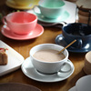 Coffee ceramics, flavored tea, cup, set, afternoon tea with glass, European style, wholesale