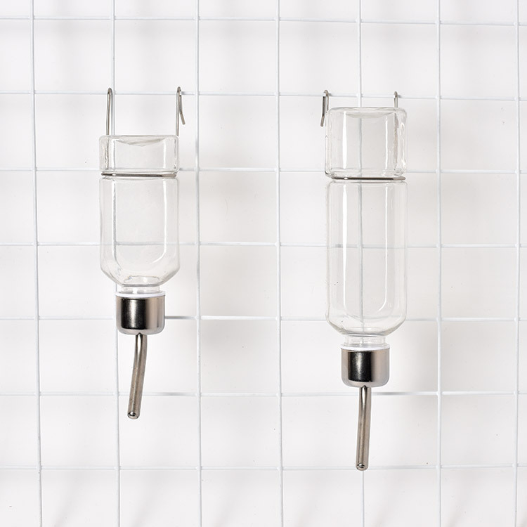 Perro suministros automático fuente de beber Cubo de peluche francés bola colgando hervidor alimentador de agua sin fugas