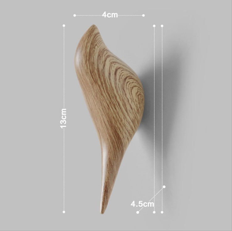 Venta al por mayor transfronteriza de la pared del hogar Decoración de aves gancho de animales decoración de la pared detrás de la puerta percha gancho de ropa de abrigo tridimensional