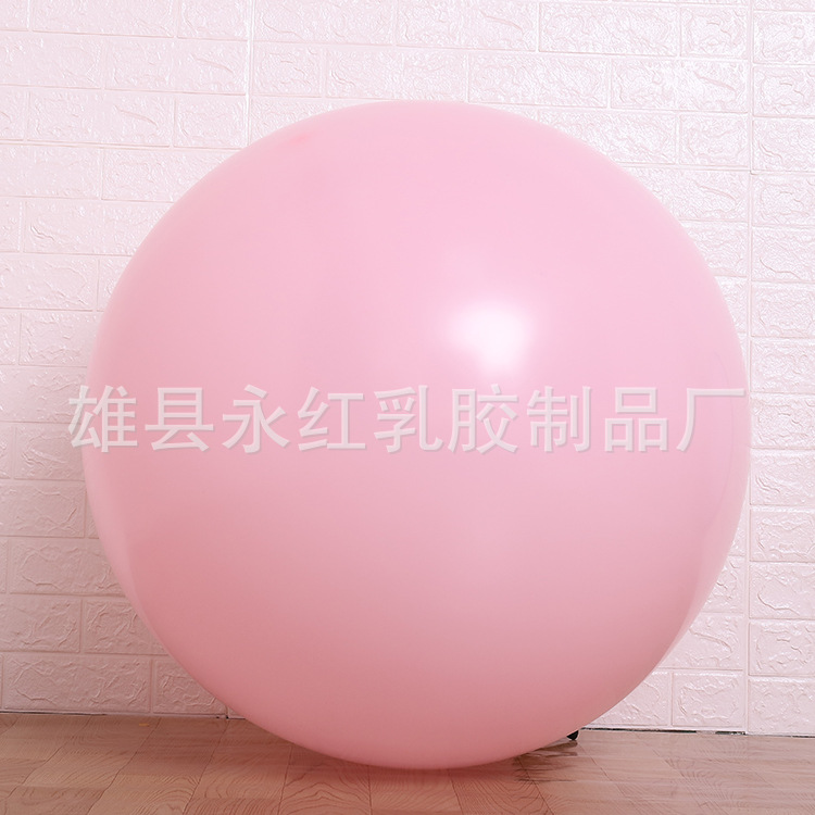 Ins36-inch macaron globo fuente fabricante boda creativo cumpleaños arco globo redondo globo de látex