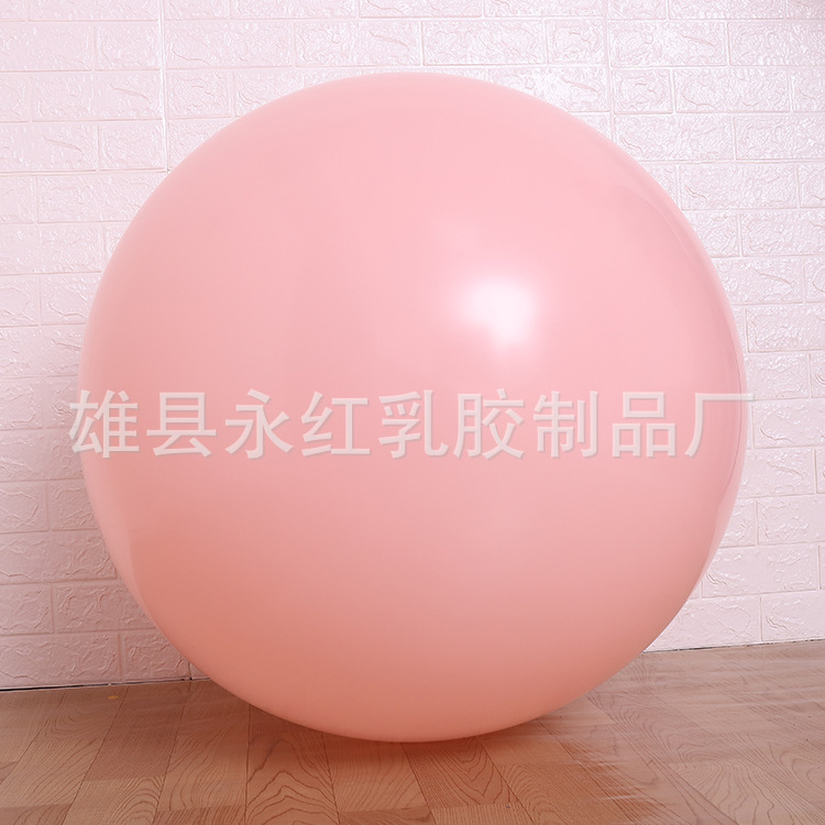 Ins36-inch macaron globo fuente fabricante boda creativo cumpleaños arco globo redondo globo de látex