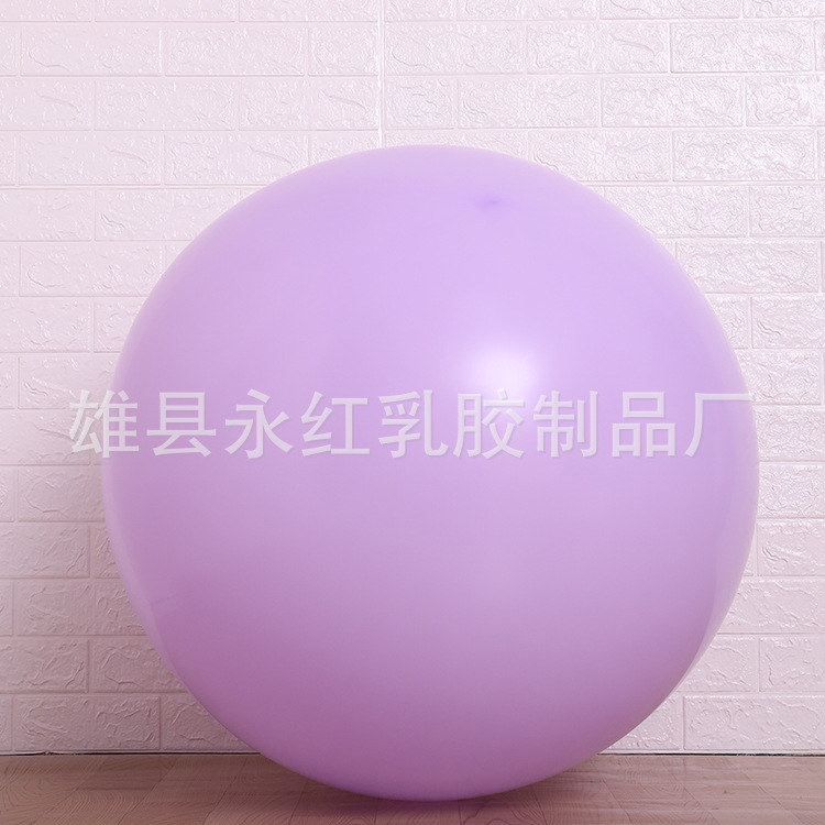 Ins36-inch macaron globo fuente fabricante boda creativo cumpleaños arco globo redondo globo de látex