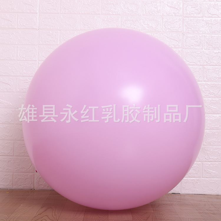 Ins36-inch macaron globo fuente fabricante boda creativo cumpleaños arco globo redondo globo de látex