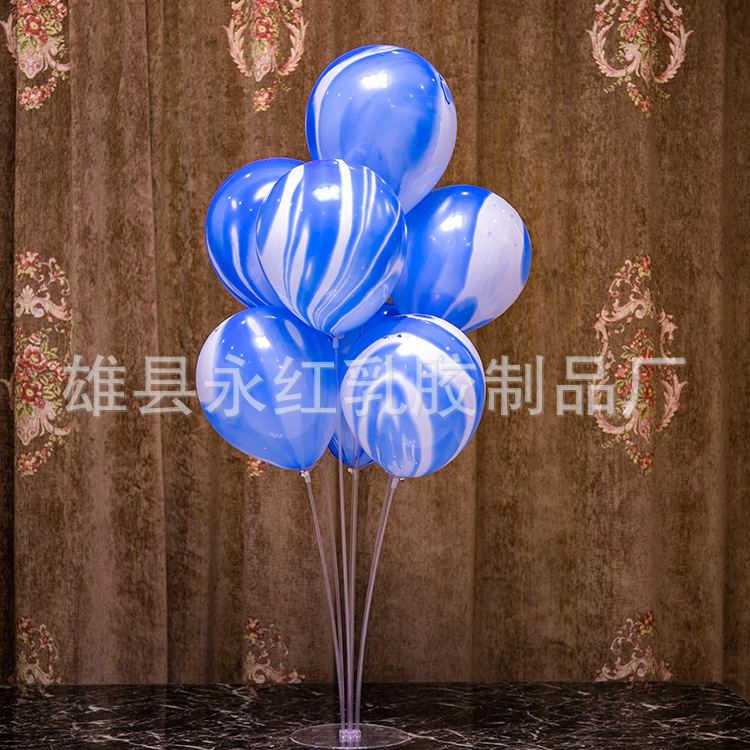 Boda cumpleaños decoración apoyos globo de látex al por mayor 10 pulgadas ágata globo celebración fiesta globo