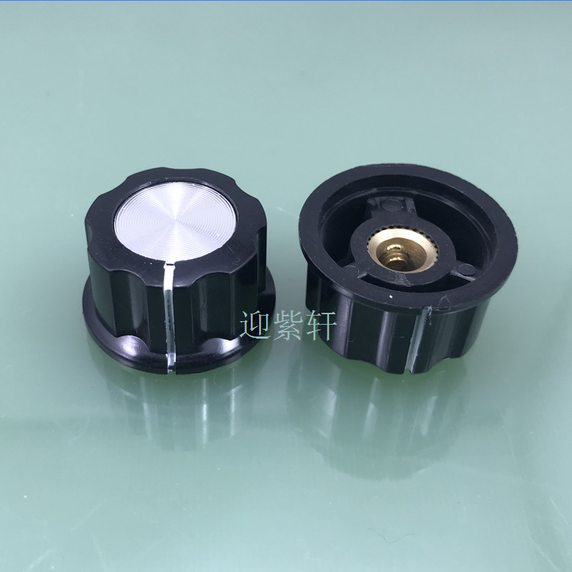 MF-A03胶木旋钮电木旋钮 电位器旋钮 开关旋钮内孔6MM/6.4MM