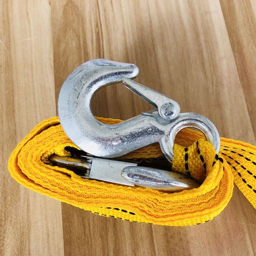 Manufacturer wholesale 3-meter 3-ton trailer rope, vehicle mounted trailer rope, outdoor safety emergency towing rope for automobiles