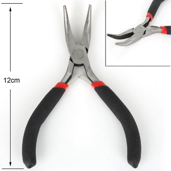 Black handle bending tong