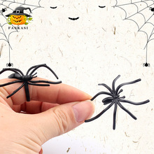 蜘蛛网棉配件戒指夜光蜘蛛spider酒吧鬼屋密室场地布置影视道具