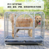 Квадратная труба собака клетка для питомца гнездо золотая волосатая клетка