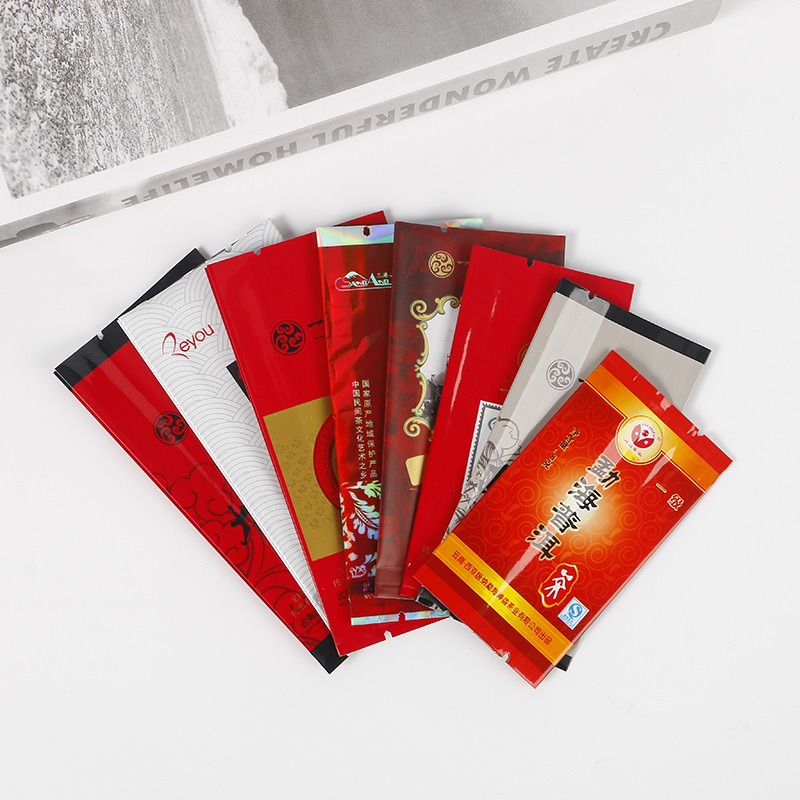 创意彩印复合铝箔小包装袋自主设计红茶绿茶茶叶包装袋可批发