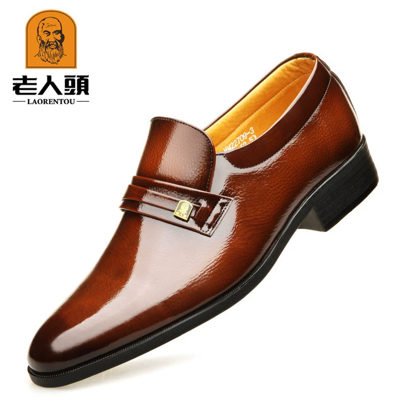 Кожаные туфли Old Head Goodyear, мужская обувь, британская официальная одежда, деловая кожаная обувь Дерби, броги, свадебные туфли в стиле ретро