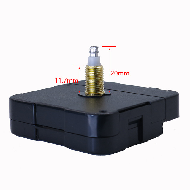 HR1688 gran torque de movimiento con 23cm de largo 2067 metal aguja división de tiempo grande accesorios de reloj de pared reloj movimiento