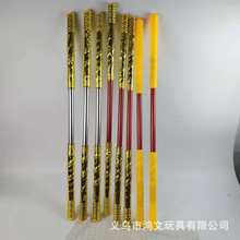 伸缩金箍棒不锈钢孙悟空如意金箍棒道具成人金箍棒庙会爆款火尖枪