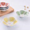 Nishida Muyu Duo Duo Small Japanese -style Soy Sauce Disc Ceter Ceramics Creative Disc Kitchen Multiple Seasoning Dibers