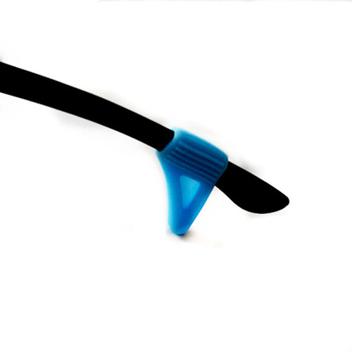 眼镜耳套眼镜框架腿硅胶固定耳勾托夹耳后纺掉挂钩配件眼镜脚套