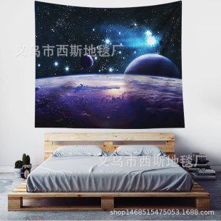 Factory direct supply // tapestry/cloth/a variety of space Planet series background cloth