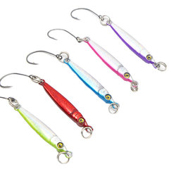Marukou Bait Mini Iron Plate Micro-Lure Single Hook Small Lead Fish 3g/5g – Ideal for Sea Fishing, Freshwater Bass, and Largemouth Bass Lure Fishing