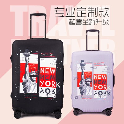 Luggage Elastic Cover Protective Cover Dust Cover Trolley Suitcase Non-Woven Fabric Cover Dustproof and Wear-Resistant Luggage Elastic Cover Protective Cover Dust Cover Trolley Suitcase Non-Woven Fabric Cover Dustproof and Wear-Resistant