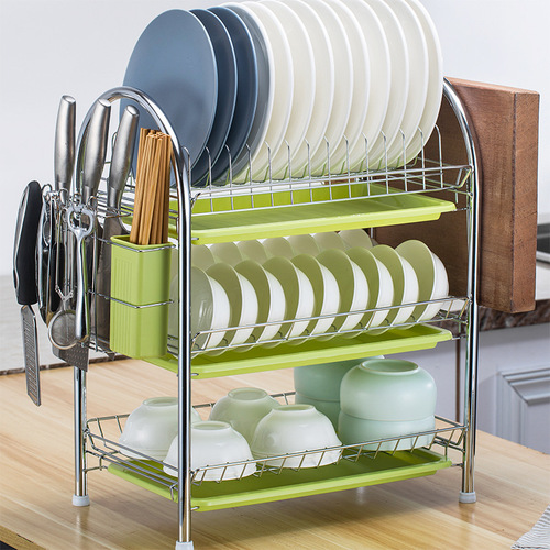 Kitchen dishware rack storage rack drain rack household multi-functional dish rack bowl chopsticks water cup storage rack