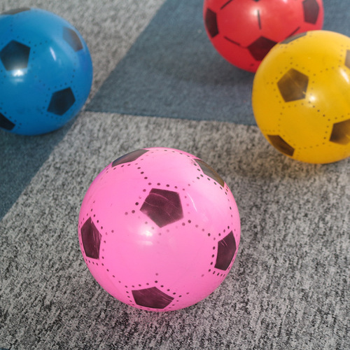 Inflatable football small ball Inflatable toys outdoor indoor bouncy ball Kindergarten racket ball sports ball wholesale