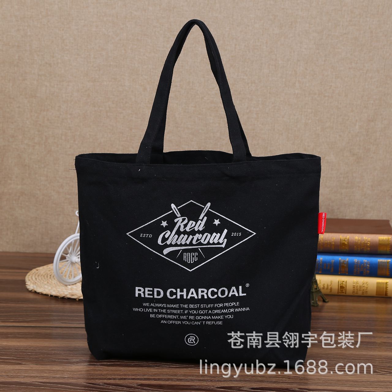 厂家直供帆布袋定 做logo 手提棉布袋有机棉购物袋