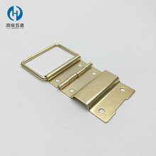 69*30*0.6mm六孔后扣 六孔铰链 方扣合页 背扣 后铰 箱包五金配件