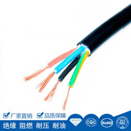 美规橡胶线 SJOW3芯18AWG橡胶电源线 电子变压器老化线 防磨