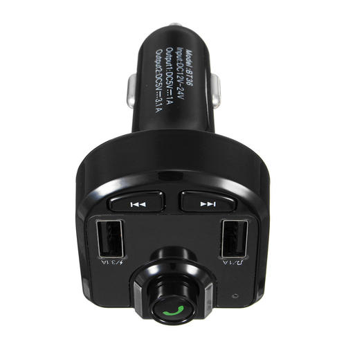 BT36 Car MP3 Bluetooth Player 3.6A Dual USB Fast Charging Car Bluetooth MP3 Car Bluetooth Hands-Free