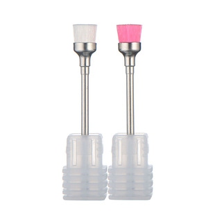 Nail dressing head cleaning brush dust removal brush for cleaning nail surface tool auxiliary tool nylon brush