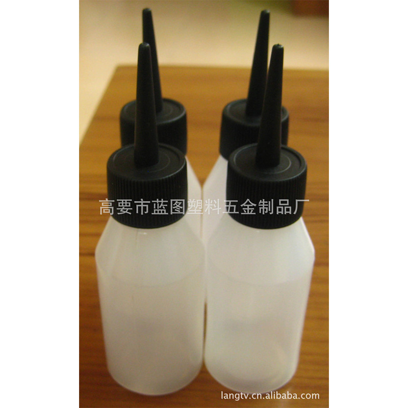 供应PVC上色料瓶 创意绘画塑料瓶