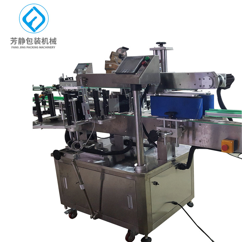 【贴标机】多功能双面圆瓶贴标一体机 高速全自动双面贴标机定制