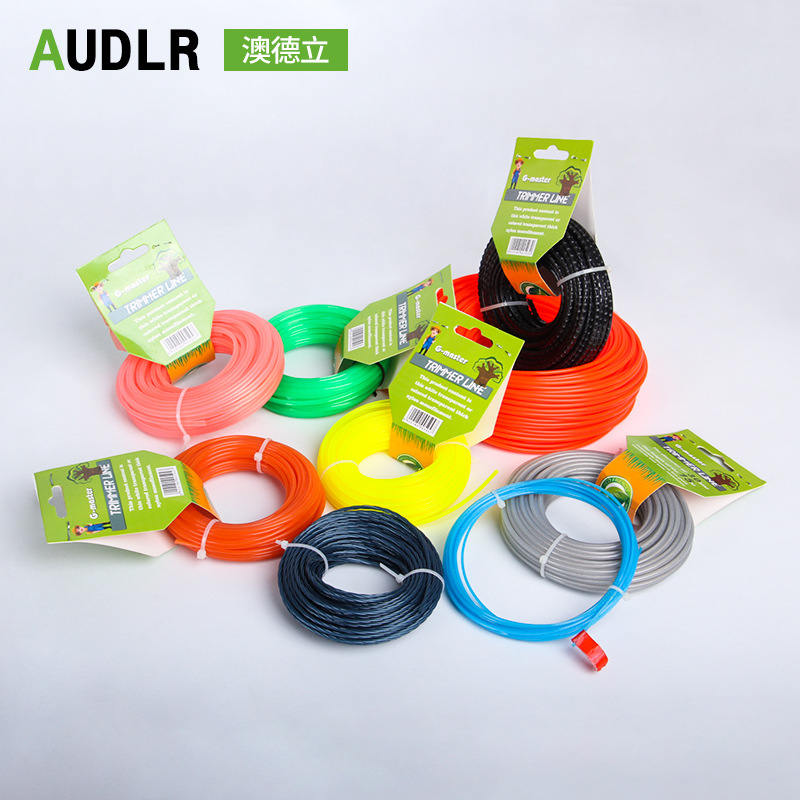 厂家直供 汽油割草机 耐用园林工具配件 尼龙打草绳 泡壳包装